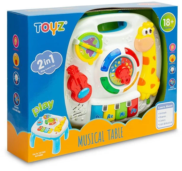Toyz LAVINAMASIS ŽAISLAS - MUZIKINIS STALAS