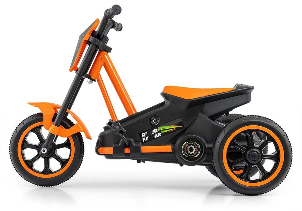 Vaikiškas kartingas Milly Mally Rider oranžinis
