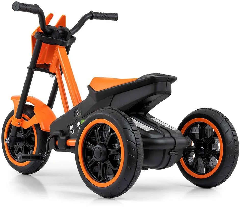 Vaikiškas kartingas Milly Mally Rider oranžinis