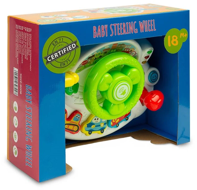 Vaiku Baze Toyz edukacinis žaislas, Vairas