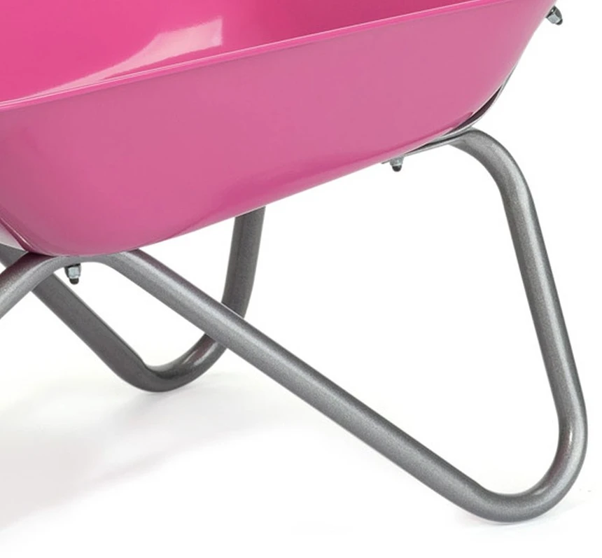 Rolly Toys Vaikiškas metalinis vežimėlis rožinis Milly Mally
