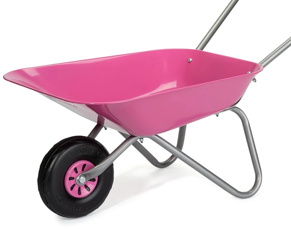 Rolly Toys Vaikiškas metalinis vežimėlis rožinis Milly Mally