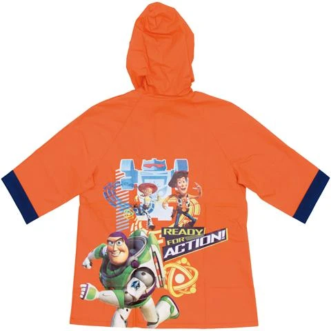 Vaikiškas oranžinis lietpaltis Toy Story Disney 4 metų vaikams