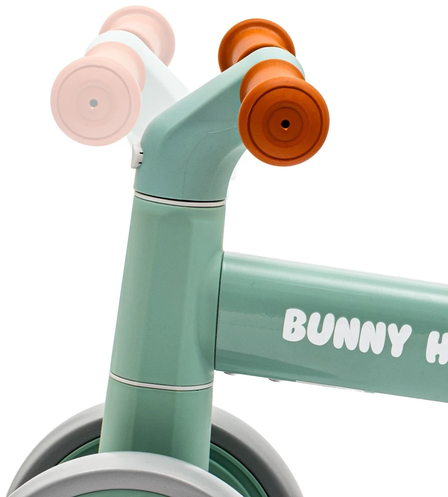 Vaikiškas paspirtukas Baby Mix Baby Bunny Hop Ultralight žalias