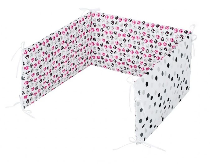 Vaikiškas patalynės komplektas Belisima Kittens 5 dalių rožinis 100x135 cm