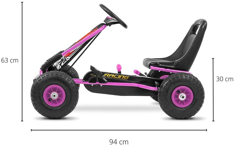 Milly Mally Thor pedalinis kartingas
