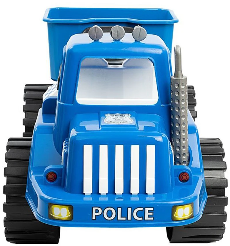 Vaikiškas policijos dviratis BAYO POLICE, 70 cm, mėlynas