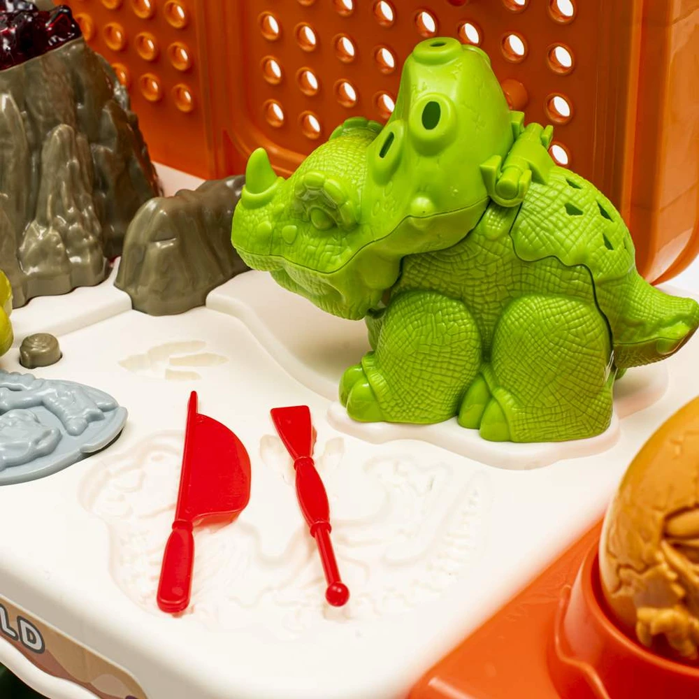 Dėlionė Vaikiškas stalas „Dinozaurų pasaulis“ BABY MIX