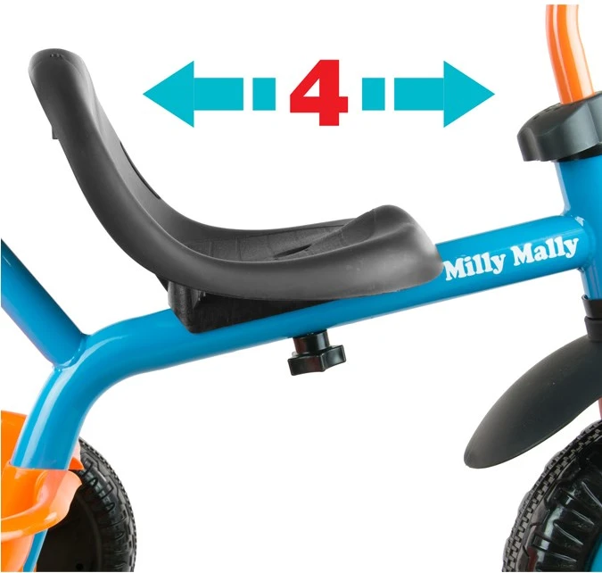 Milly Mally Turbo Triratukas, rožinis
