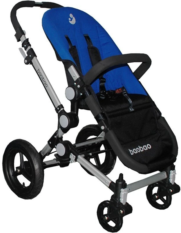 Vaikiškas vežimėlis Baobao mėlynas standard EUROBABY