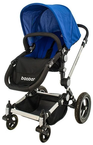 Vaikiškas vežimėlis Baobao mėlynas standard EUROBABY