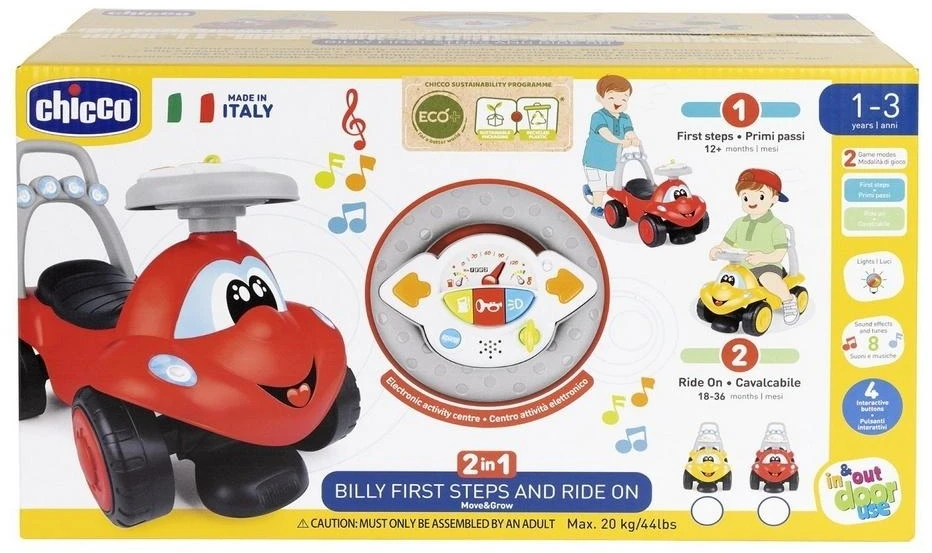 Chicco Billy 2-in-1 vežimėlis-vairuotojas