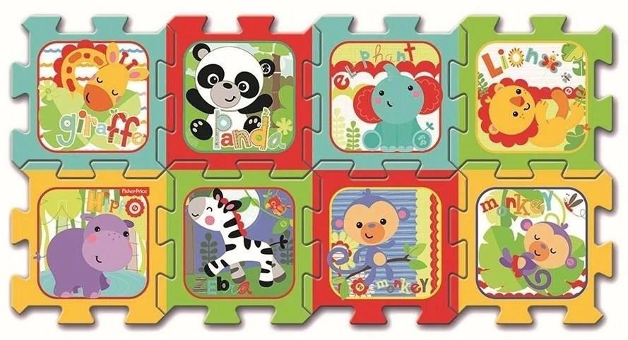 Vaikštynė su dėlionės elementais Fisher Price Smile TREFL