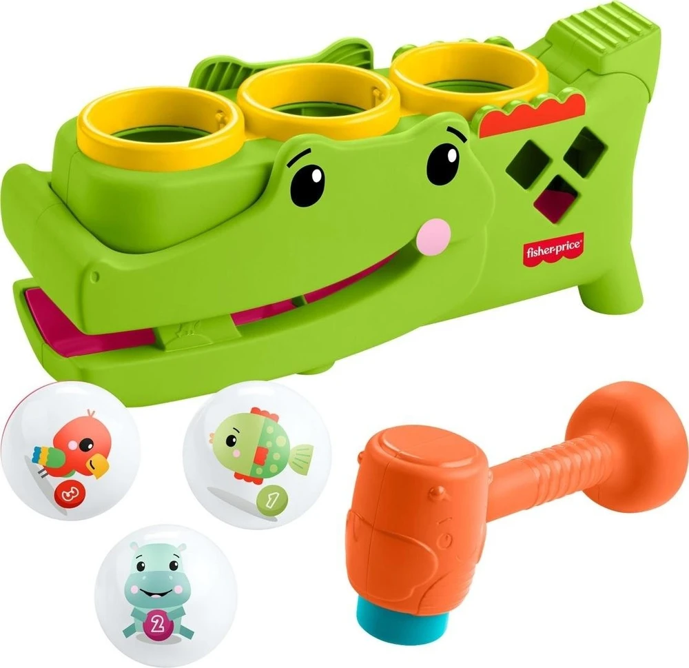 Vaikštynė su krokodilo figūra Fisher-Price