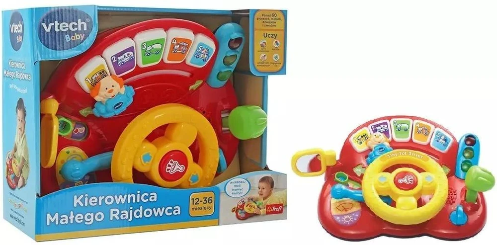 VTECH 60482 Mažas lenktynininko vairas