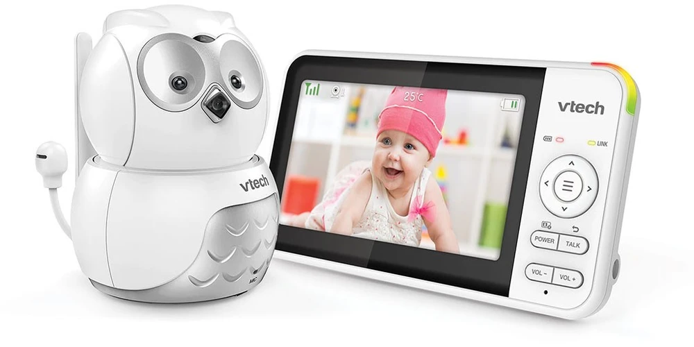 Vaizdo kūdikio monitorius su LCD ekranu ir kamera Vtech BM5550 Owl