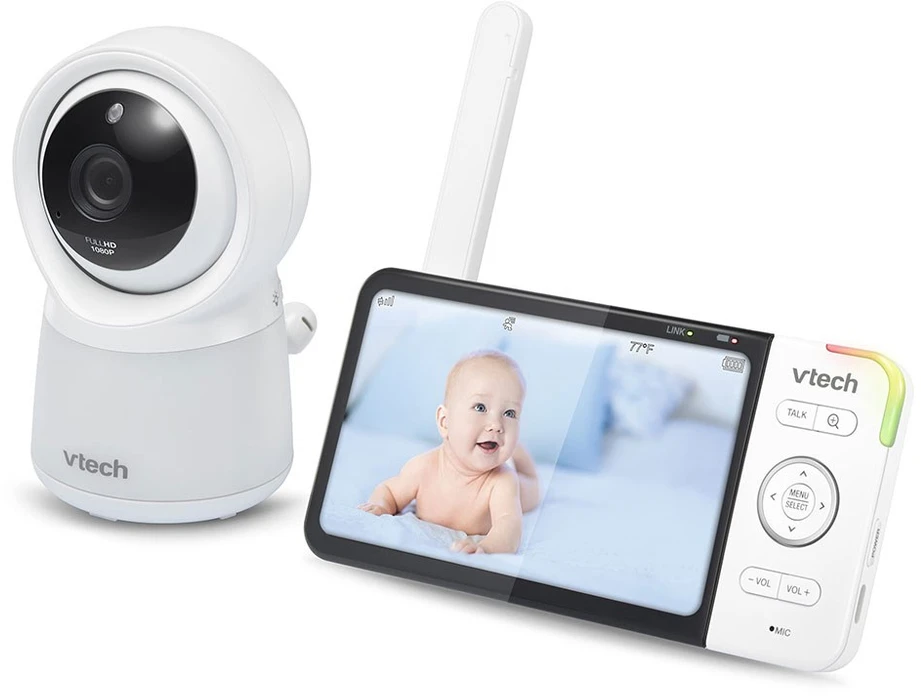 Vaizdo kūdikių monitorius su LCD ekranu ir kamera Vtech RM5754 HD