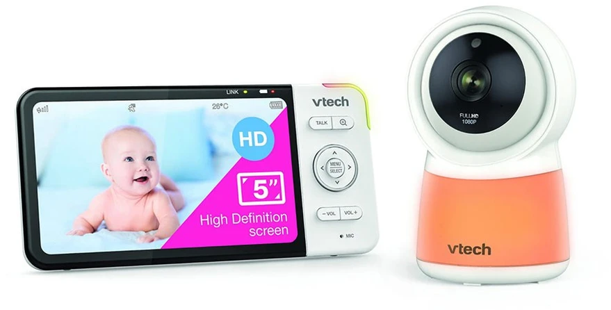 Vaizdo kūdikių monitorius su LCD ekranu ir kamera Vtech RM5754 HD