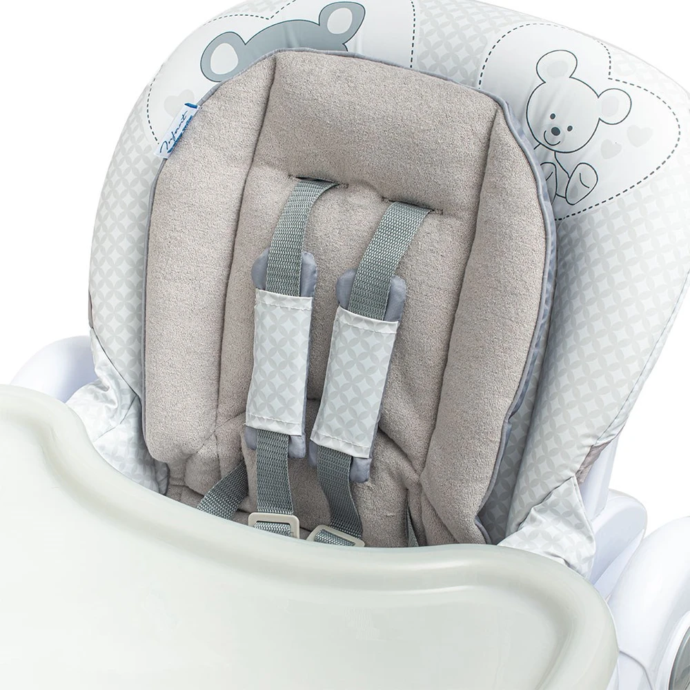 BABY MIX UR-YQ-B003S Aukšta kėdutė Kūdikių pilka 39507