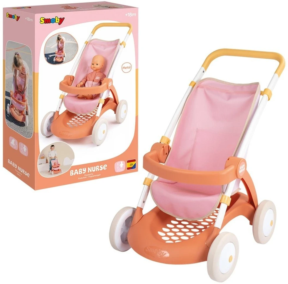 Vežimėlis lėlėms Smoby Baby Nurse 42 cm
