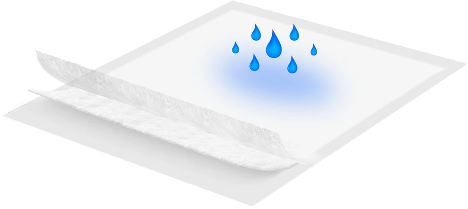 AKUKU kūdikio pervystymo paklotai COMFORT, 40x60 cm, 30 vnt., A0377