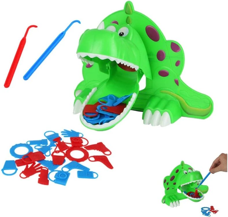 Vikrumo žaidimas su alkanu dinozauru 2-4 žaidėjams