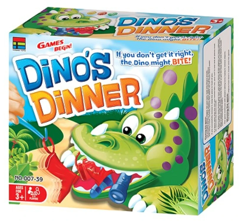 Vikrumo žaidimas su alkanu dinozauru 2-4 žaidėjams