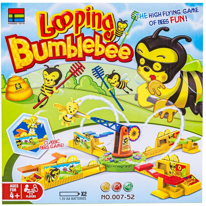 Vikrumo žaidimas su skraidančia bitė Looping Bumblebee