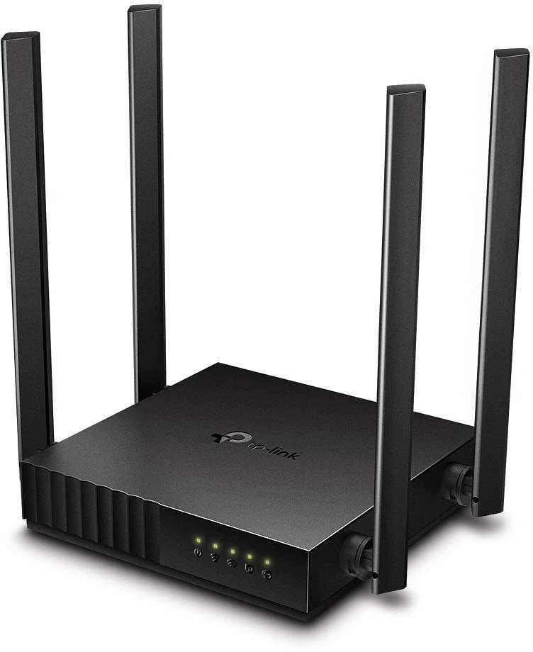 TP-LINK | Dual Band Maršrutizatorius | Archer C54 | 802.11ac | 300+867 Mbit/s | 10/100 Mbit/s | Mesh Support No | MU-MiMO Yes | No mobile broadband | Antenna type 4xFixed