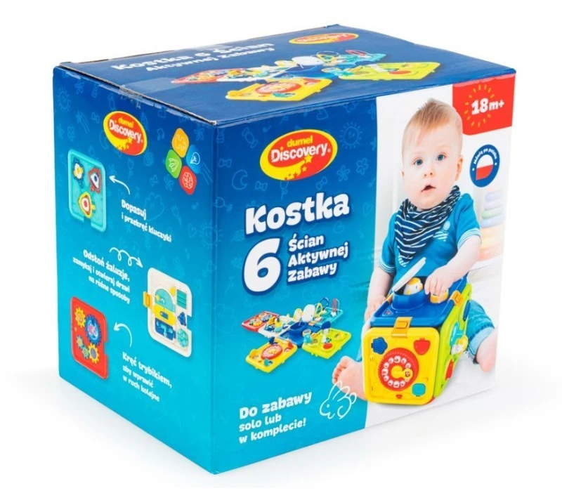 DUMEL DD 30802 Cube 6 sienų aktyvus žaidimas