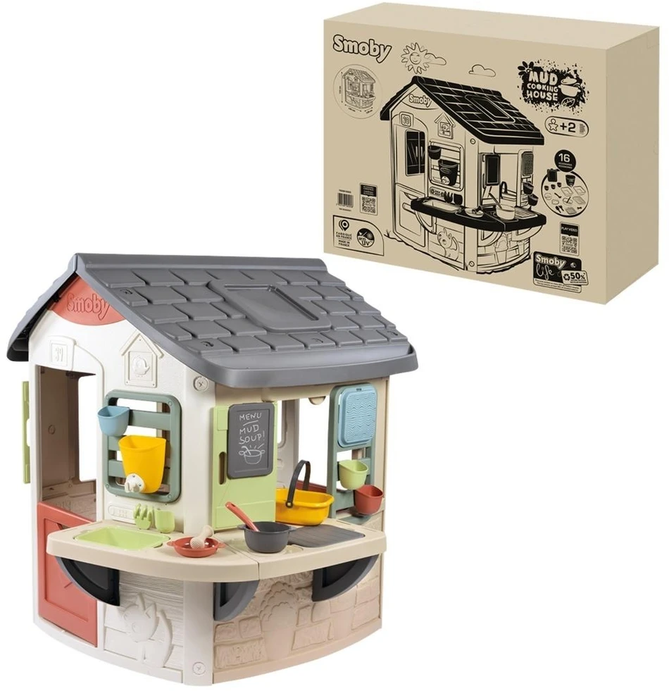 Smoby Domek Namas su molio virtuve