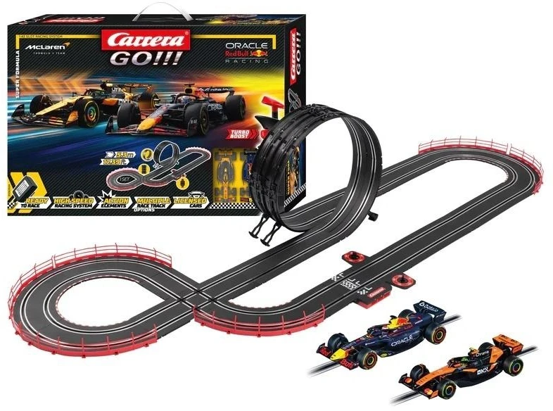 Žaislinė lenktyninė trasa Carrera GO!!! Super Formula 4,3 m