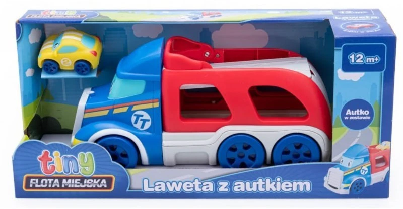 Žaislinė miesto platforma su automobiliuku Dumel