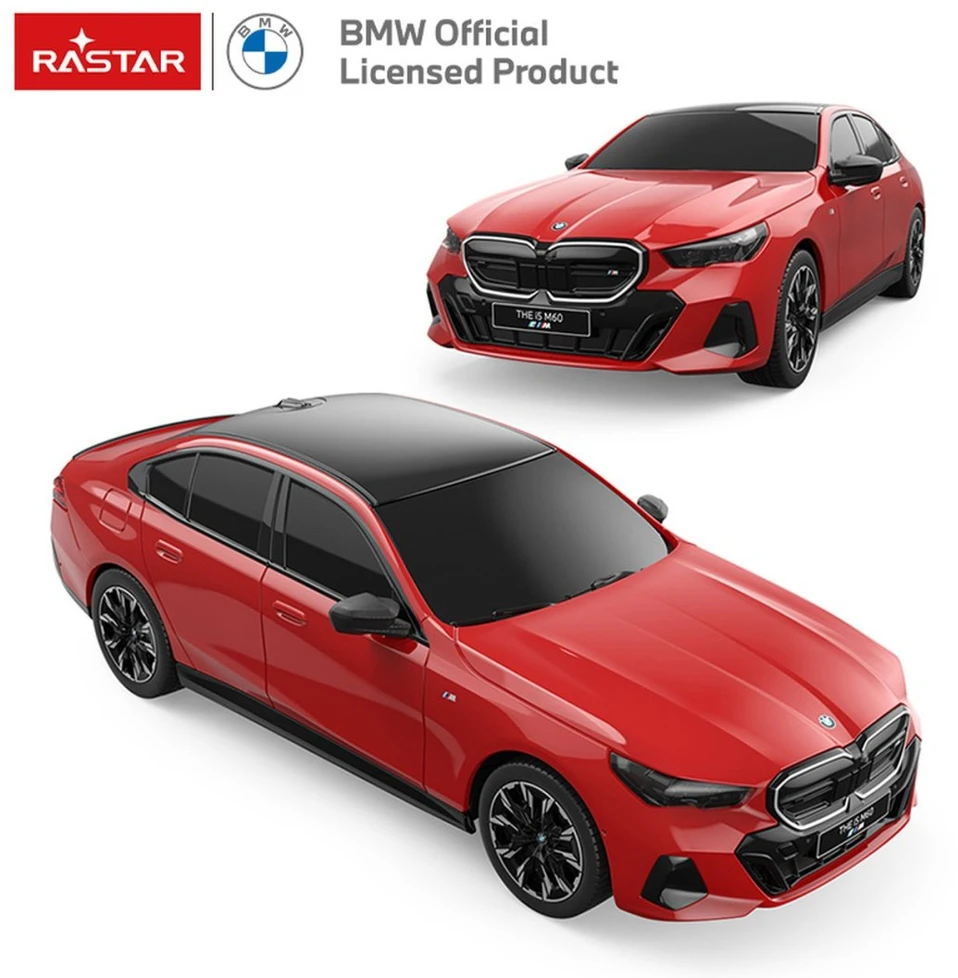 Autko R/C 1:24 BMW i5 Raudona RASTAR