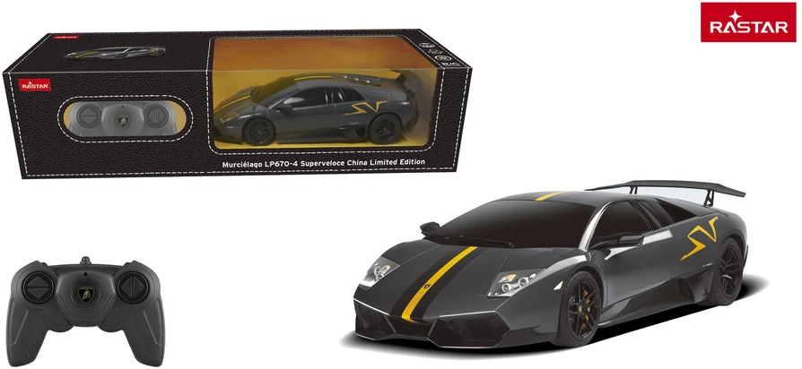 RASTAR 1:24 valdomas automodelis Lamborghini Murcielago LP670-4, 39001