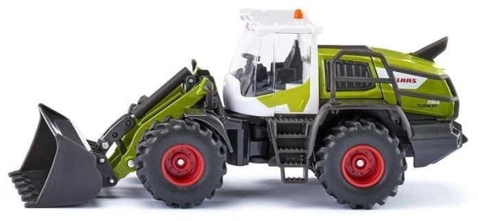 Žaislinis Claas Torion 1914 krautuvas Siku Farmer