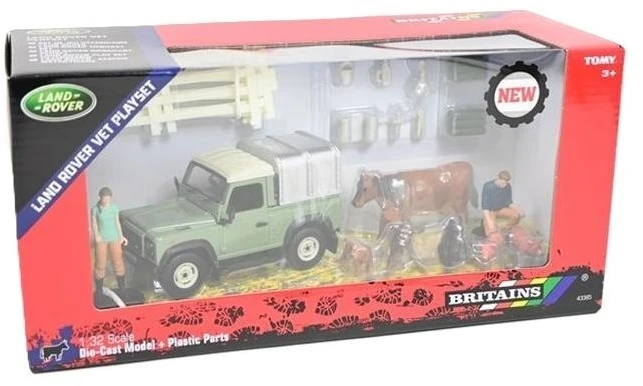 Žaislinis Land Rover veterinarijos rinkinys Tomy