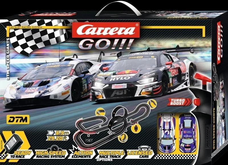 Žaislinis lenktyninis trasa Carrera GO!!! DTM 8,9 m