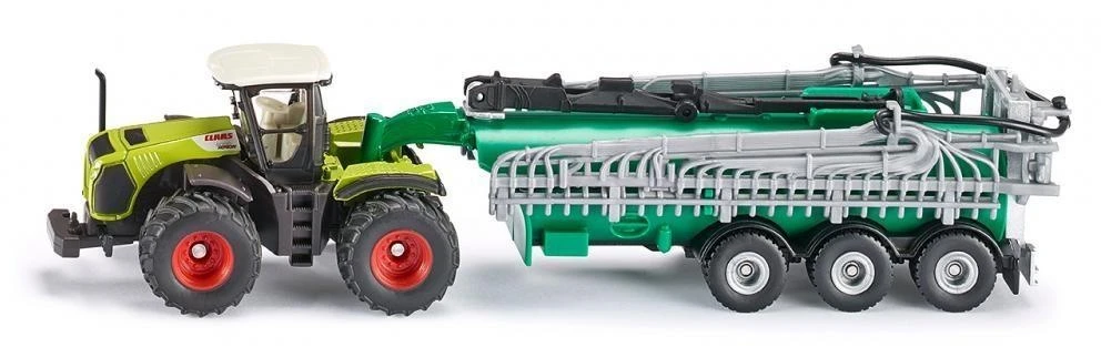 Siku Claas Xerion su vakuumine cisterna