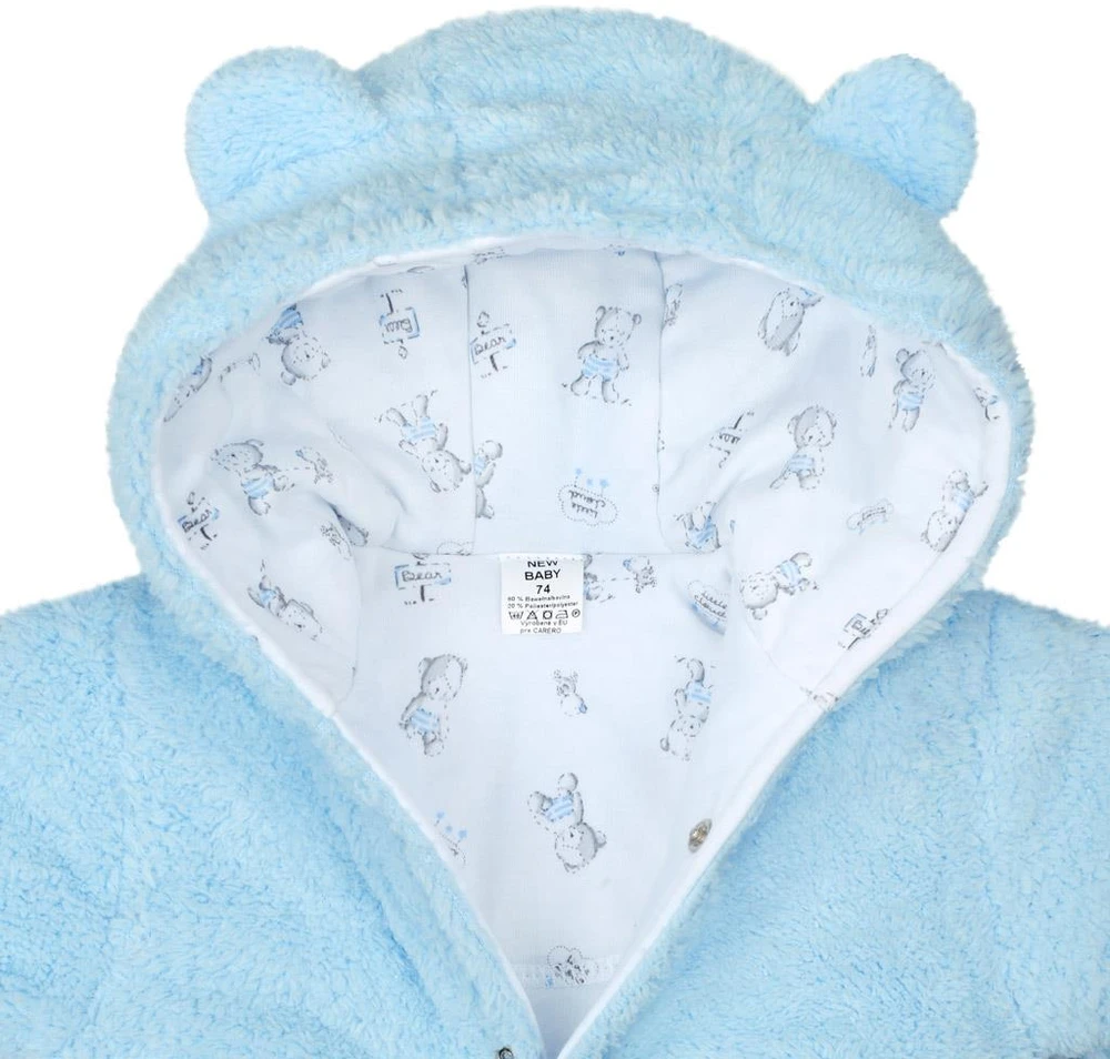 Žieminis kombinezonas New Baby Nice Bear mėlynas, dydis 68 (4-6 mėn.)