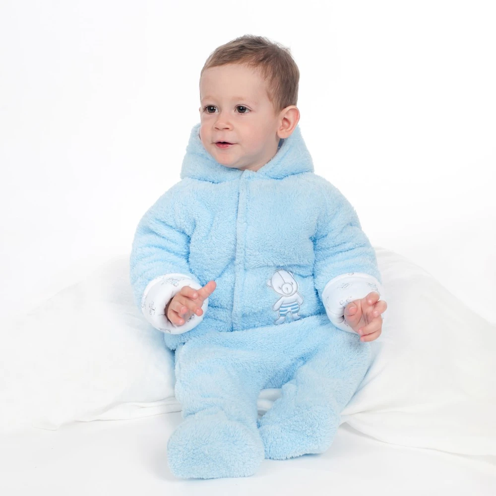 Žieminis kombinezonas New Baby Nice Bear mėlynas, dydis 68 (4-6 mėn.)
