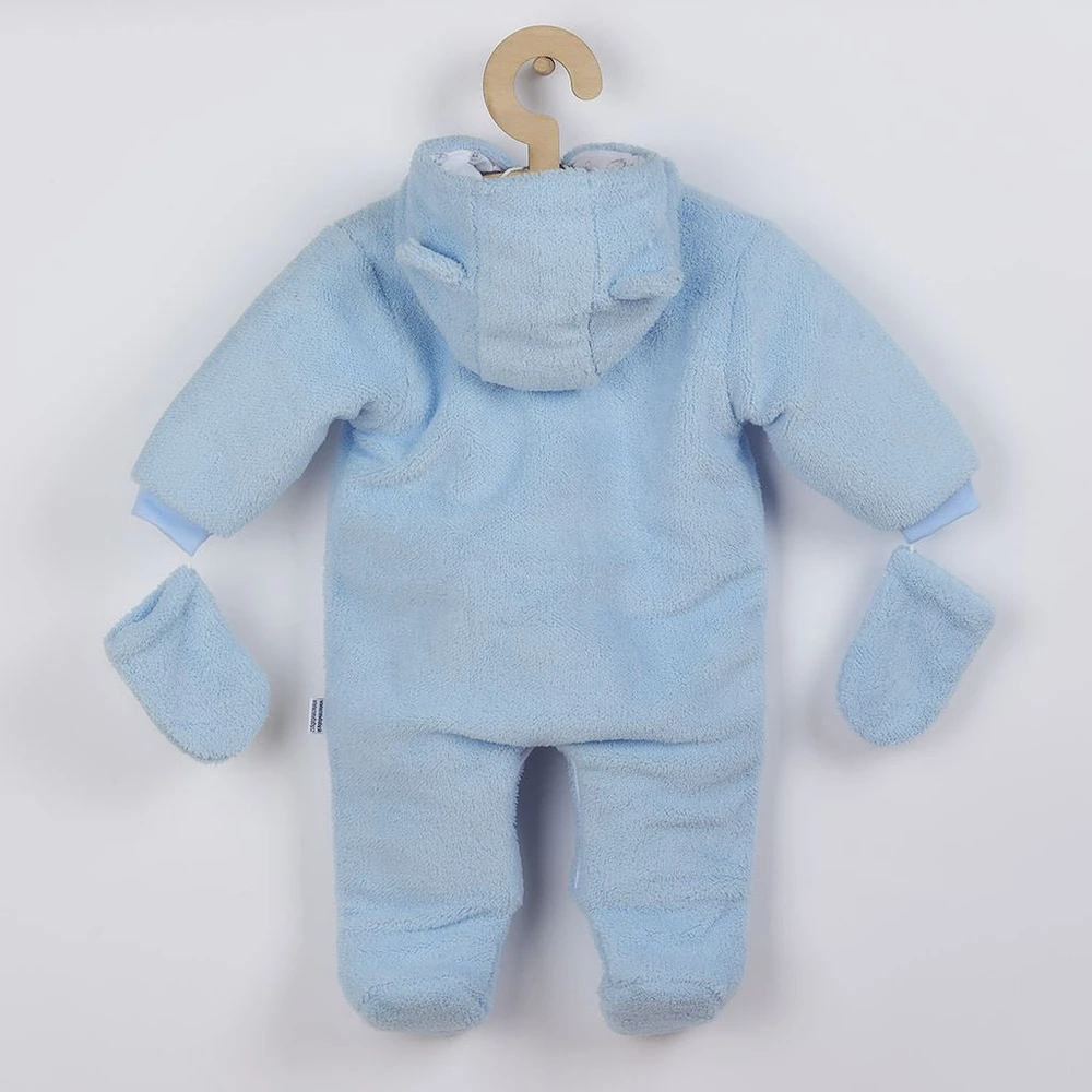 Žieminis kombinezonas New Baby Nice Bear mėlynas, dydis 68 (4-6 mėn.)