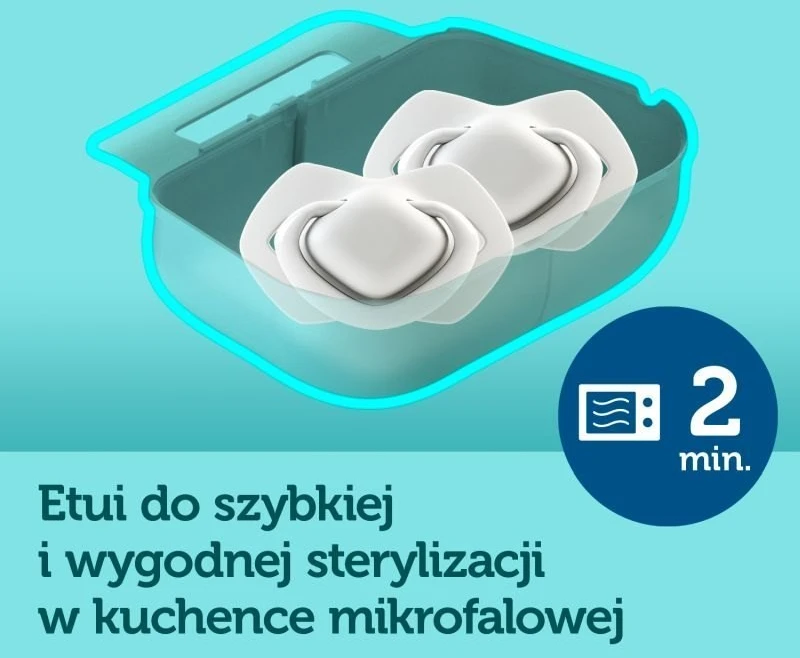 CANPOL 22/659 Silikoninis čiulptukas 6-18m simetriškas Sleepy Koala 2 vnt. rožinis
