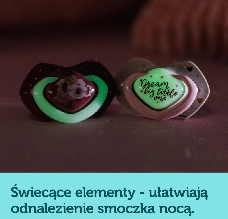 CANPOL 22/659 Silikoninis čiulptukas 6-18m simetriškas Sleepy Koala 2 vnt. rožinis