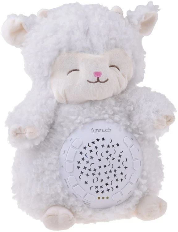 Jokomisiada Soft SHEEP Star Projektorius - 20 skirtingų lopšinių + garsai ZA5750