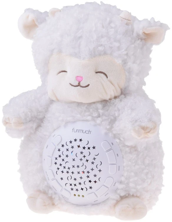 Jokomisiada Soft SHEEP Star Projektorius - 20 skirtingų lopšinių + garsai ZA5750