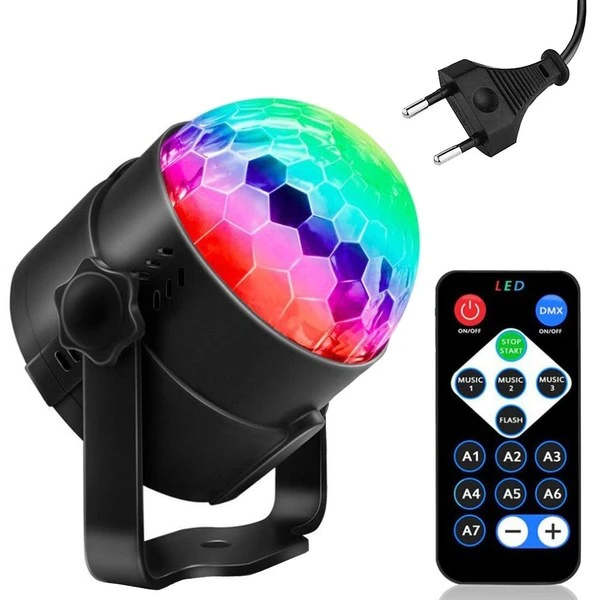 Zs48 Disko kamuolys RGB