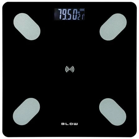 Elektroninės stiklinės vonios svarstyklės, 180 kg, LCD ekranas