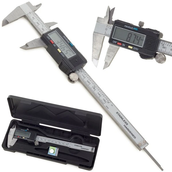Itimport RTO Suwmiarka dokładna elektroniczna cyfrowa pomiarowa lcd 150 mm etui metalo sp.