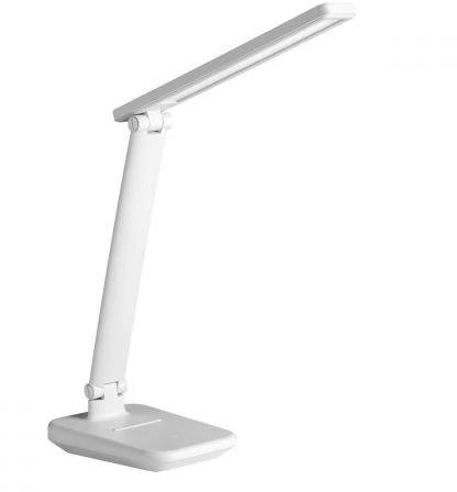 Lampka LED stalinė lempa su 5 šviesos režimais, įkrovikliu, LCD ekranu, žadintuvu, temperatūros reguliatoriumi.
